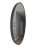 Czarna aluminiowa rama okrągłego lustra 80 cm