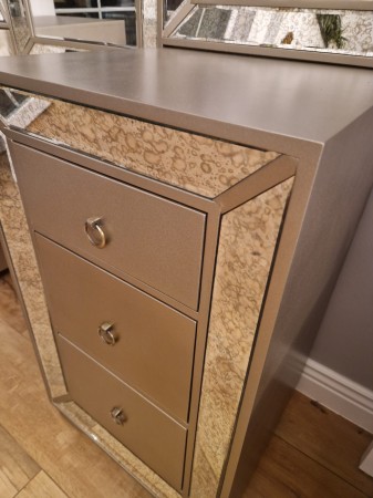 Toaletka z lustrami do makijażu glamour szampańska 3.jpg