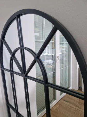 Lustro ze szprosami okienne loft
