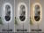 Lustro owalne led 100x50 cm